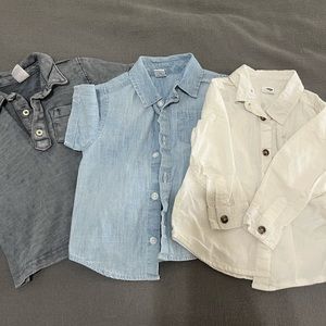 Baby boys dress shirts
